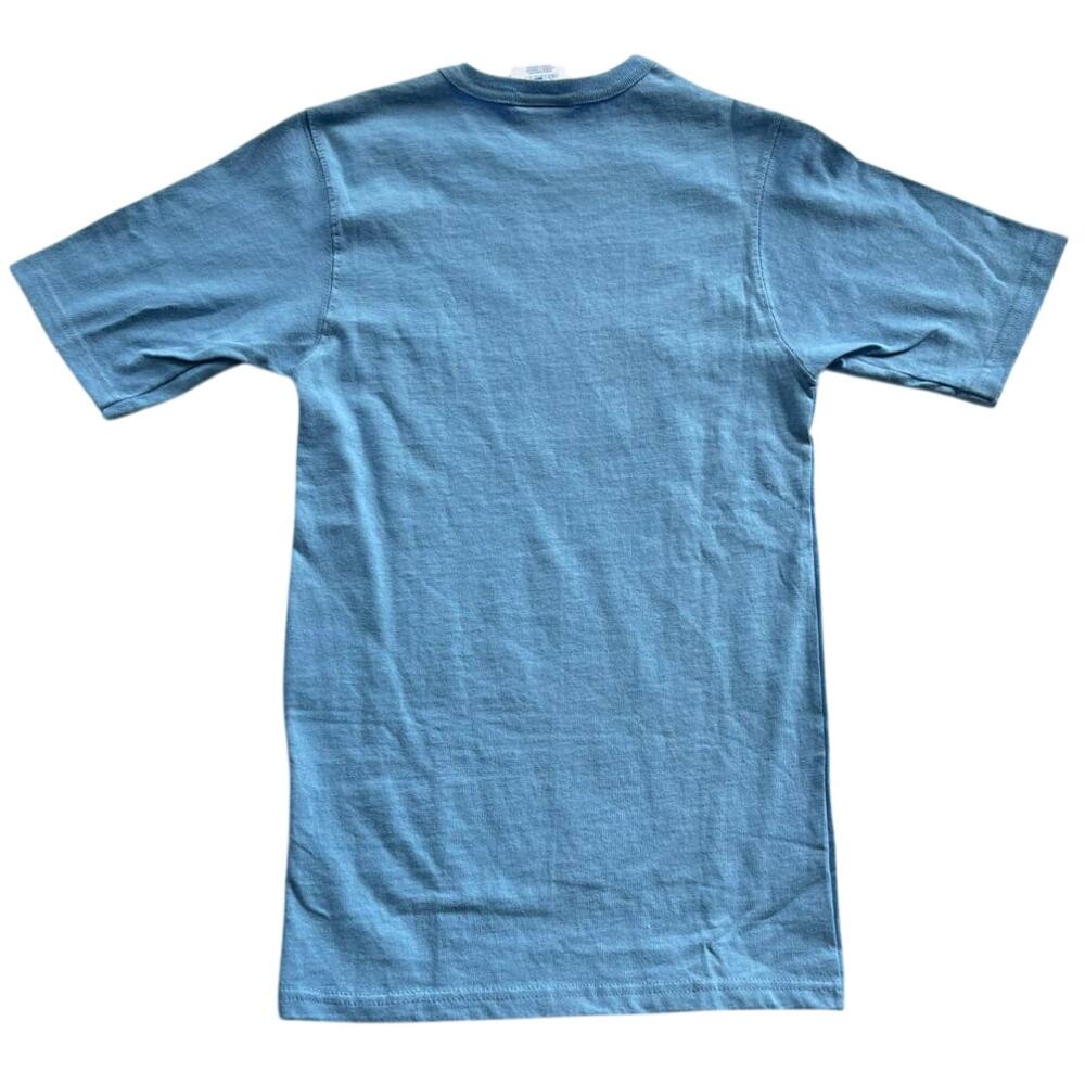 Champion Inglewood Rainbow Logo T-Shirt Size XS Pride Light Blue Casual - Picture 3 of 4
